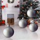 thumbnail image 4 of Decoraciones de pelota hinchable para exteriores de 30 cm - Gran decoración festiva para el jardín navideño, PVC resistente a la intemperie, fácil de instalar y almacenar, 4 of 5