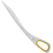 ALLEX Letter Opener 6.7" Sword Envelope Opener Knife, Razor Japanese Stainless Steel Blade, Mail Opener Paper Knife Tool All Metal, Yellow, Made in Japan