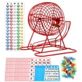thumbnail image 1 of Set de juego de bingo Regal Bingo Professional con jaula para 11 ruedas, 1 of 9