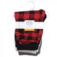 thumbnail image 2 of Hudson Baby Infant and Toddler Boy Quilted Jogger Pants 4pk, Buffalo Plaid, 0-3 Months, 2 of 2