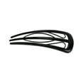 thumbnail image 5 of Unique Bargains 1 Pcs Hair Pin U-shaped Hair Accessories 4.33"x1.57" Glossy Black, 5 of 5