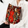 thumbnail image 6 of Musical Instrument Pillow Covers Inserts, Decorative Pillows, Throw Pillows with Unique Patterns for Home Décor - Set of 2 in 16x16, 18x18, or 20x20 inches, 6 of 6