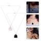 thumbnail image 5 of 2 uds collares de fantasmas collares de parejas collar gótico collar con colgante de Halloween, 5 of 5