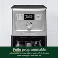 thumbnail image 4 of Cuisinart PerfecTemp 14-Cup Programmable Coffeemaker, Fully Automatic, Self-Clean, 4 of 7