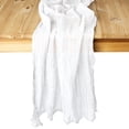thumbnail image 5 of Koyal Wholesale Gauze Cheesecloth Table Runner Fabric Netting Sheer Tablecloth, White, 5 of 5