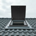 thumbnail image 4 of Heavy-Duty Roof Access Panel, 29.5x29.5in Aluminum Alloy Construction, Anti-Corrosion & 90° Opening Angle, Ideal for Hospitals/Airports/Public Facilities, 4 of 17