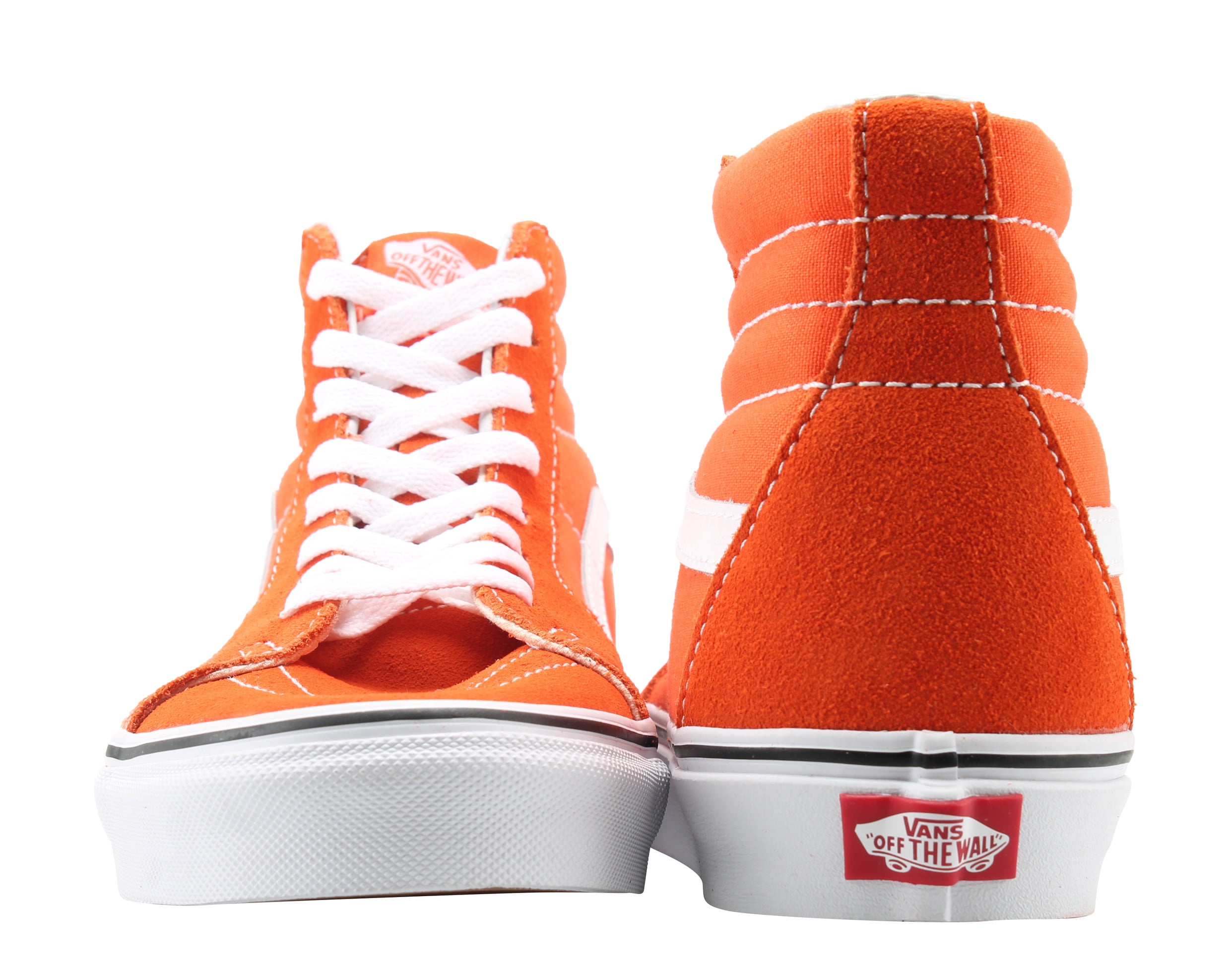 orange high top vans