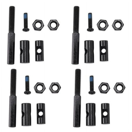 4X Scooter Parts for MAX G30 Pull Ring Screw Hex Stud Hardware Screw Tool Accessories Assembly 4 x pull ring screw set black
