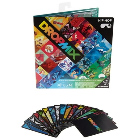 Game Ready Hip DropMix Playlist Pack Hip-Hop (Mirrors), Comes with 15 hip-hop-themed DropMix cards plus 1 hidden track card By Hasbro ()