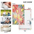 thumbnail image 6 of Yayeee 100% Cotton Hand Towels for Bathroom 16" x 28" Soft Absorbent Kitchen Towel, White Striped Lemon, 6 of 7