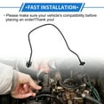 thumbnail image 6 of Radiator Overflow Water Tank Hose Compatible for Ford B-Max 2012-2023, Durable Plastic Black, 6 of 6