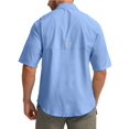 thumbnail image 2 of CHUANK Men‘s Short Sleeve Fishing Shirts Lightweight UPF 50+ Sun Protection SPF Fishing Hiking Running, 2 of 7