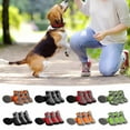 MVNSFEW Dog Bike Rack Waterproof Rain Boots Keji Fadou Special Pet Dog Shoes Upgraded Version
