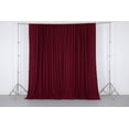 thumbnail image 3 of Solid Poplin Window Curtain or Photography Backdrop 58" Wide - Cranberry Red, 3 of 5