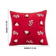 thumbnail image 2 of PEONAVET Christmas Pillow Christmas Throw Pillows Peppermint Pillows Red and White Christmas Decorations Cute Plush Pillow Christmas Decorative Cushion Cover, 2 of 5