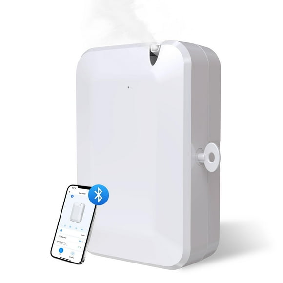 Smart Scent Air Machine for Home, 500ML/2500 Sq. Ft HVAC Professional Waterless Essential Oil Diffuser with Cold Air Technology, Bluetooth Fragrance Diffuser for Large R
