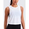thumbnail image 2 of Remera CRZ YOGA sin mangas de algodón Pima suelta XL, 2 of 8