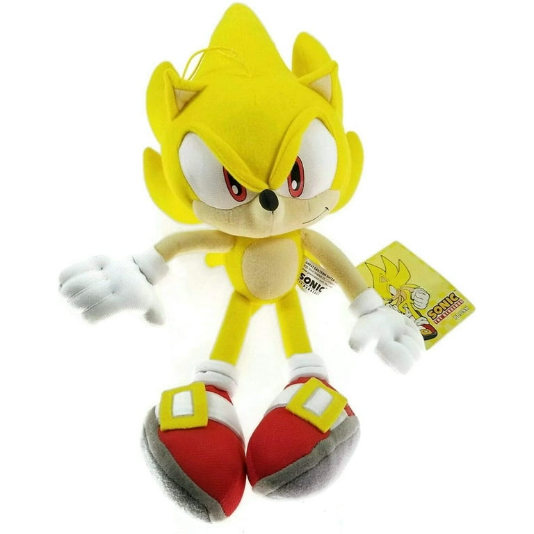 Sonic The Hedgehog Great Eastern GE-8958 Plush - Super Sonic, 12