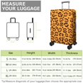 thumbnail image 4 of Stretch Luggage Cover XL(29-32in)– Elastic Travel Suitcase Protector with Handle Openings & Bottom Closure, Washable Polyester Spandex Suitcases Cover, Leopard Animal Print, 4 of 5
