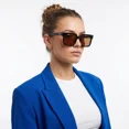 thumbnail image 2 of Lunettes de Soleil Polarisées Style Carré pour Femmes VLIZ Strata, 2 of 8