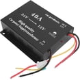 thumbnail image 3 of ZOUSSIQI Long Distance Driver Converter, Truck Sound Power Adapter Voltage Reducer Dual Fans 600W Powerful with for Monitoring Cameras (40A) CA919-23614, 3 of 9