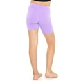 thumbnail image 3 of Stretch Is Comfort Premium Stretch Youth Girls Oh so Soft Biker Shorts| Child  Size 4 -16, 3 of 6