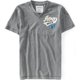 thumbnail image 1 of Camiseta Gráfica con Cuello en V Aeropostale para Hombre Gris XX-Large, 1 of 2