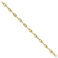 thumbnail image 2 of 14k Yellow Gold Bracelet Links 8 mm 7.5 in Polished Fancy Link, 2 of 4
