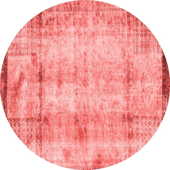 Ahgly Company Indoor Round Persian Red Traditional Area Rugs, 6' Round