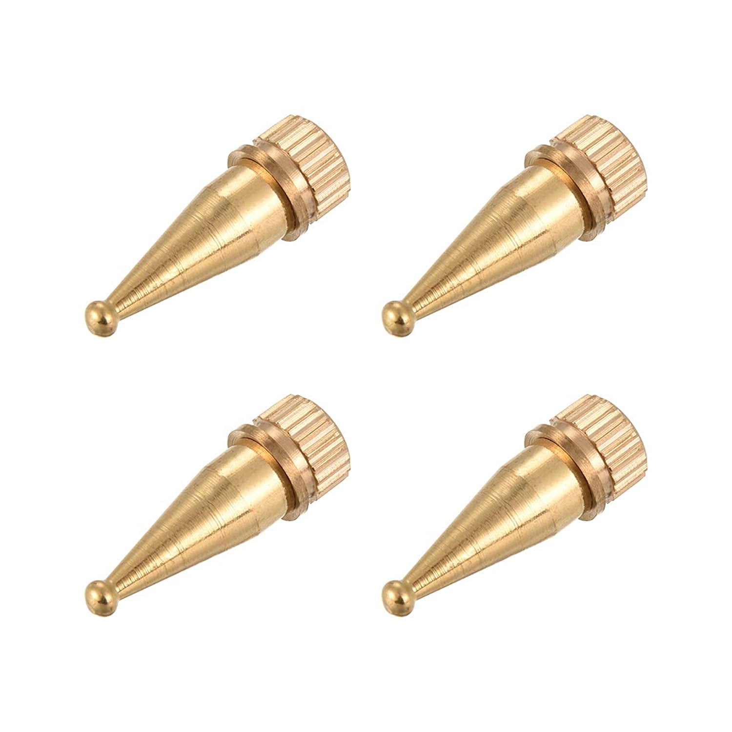 uxcell Speaker Spikes for Hifi Feet, Speaker Stands, Copper M8 Thread