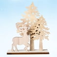 thumbnail image 5 of Gymnture christmas Christmas Deer Tree 3D Puzzle DIY Home Party Decor, 5 of 10
