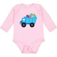 thumbnail image 3 of Inktastic Easter Egg Truck Boys Boys Long Sleeve Baby Bodysuit, 3 of 5
