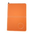 thumbnail image 1 of Funda compacta cuero sintético PU con mosquetón para tarjetas puntuación golf, para llevar un registro la puntuación y practicar., 1 of 9