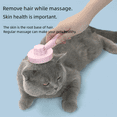 thumbnail image 3 of Pets Self Cleaning Slicker Brush, Dog Cat Bunny Pet Grooming Shedding Brush - Easy to Remove Loose Undercoat, Pet Massaging Tool Suitable for Pets with Long or Short Hair, 3 of 6