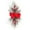 Red, variant on Christmas Decorations Christmas Garland with Lights 5.91FT Artificial Christmas Garland Realistic Outdoor Garland Fabric Christmas Tree Garland For Decoration For Home Door Wall Decoration