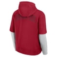 thumbnail image 3 of Men's Fanatics Crimson Alabama Crimson Tide Sleek Pullover Hoodie, 3 of 7
