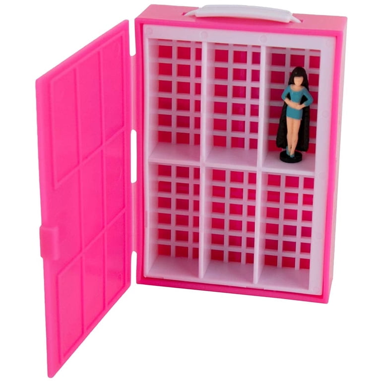 World's Smallest Barbie Fashion Case Mini Collectible with Two