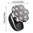 thumbnail image 2 of Rasoirs pour Tête Rasée pour Hommes Chauves 6 en 1 Écran Led Kit de Rasage de Tête Rechargeable avec Charge Rapide USB-C, 2 of 8