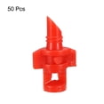 thumbnail image 3 of Uxcell Micro Sprayer Fan Jet Refraction Atomized Dripper POM Plastic Red 50 Pcs, 3 of 3