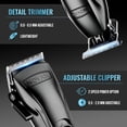 thumbnail image 2 of Novah - Juego de cortapelos y recortadora profesional para peluqueros, afeitadora de láminas, cortapelos profesional para hombres, cortapelos inalámbricos para barberos, kit de corte de pelo, se desva, 2 of 5