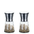 thumbnail image 1 of 2PCS Manual Pepper Grinders Salt Grinder Mill Sets Adjustable Coarseness, 1 of 8