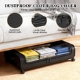 thumbnail image 4 of TAIMASI 2-Pack Under Bed Storage with Wheels, Under the Bed Storage Containers with Clear Lids & Label, Underbed Storage Bins for Clothes, Shoes - Black, 4 of 8
