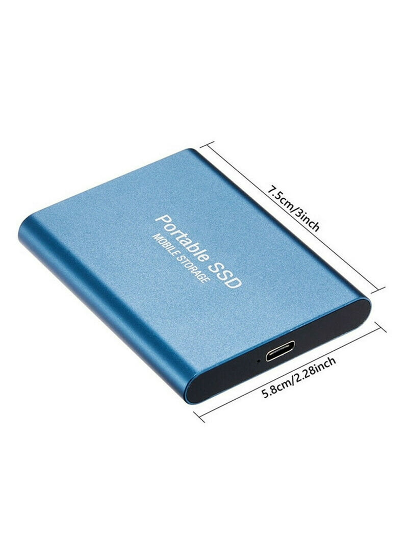 External SSD 3.1 Hard Drive Disk High Speed State(Blue 8T) - Walmart.com