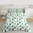 thumbnail image 2 of Homewish Xmas Tree Gifts 3 Pieces Queen Comforter Set for Kids Children Teens,Merry Christmas Ultra Soft Bedding Sets,Happy New Year Bedding Comforter Set Breathable,Microfiber Bedroom Decor, 2 of 8