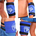 thumbnail image 1 of Pro Ice Knee Hip or Back Real Ice Therapy Wrap Wearable Multi-purpose Icing Compression Support PI400, 1 of 4