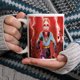 thumbnail image 2 of Taza de café, té y cacao con asa para oficina, de porcelana, para hombres y mujeres, de 11 onzas, con el tema de Stranger Things y el drama de suspenso, 2 of 5