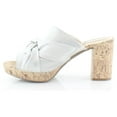 thumbnail image 2 of LifeStride Womens Laguna Peep Toe Slip On Heels, 2 of 8