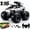 Silver, variant on HNH 1:16 Waterproof Monster Truck, Amphibious RC Cars 4WD Remote Control Car Trucks, All Terrain Off-Road Pickup Cybertruck Toy for 6-15 Year Old Boys Girls Kids Gifts