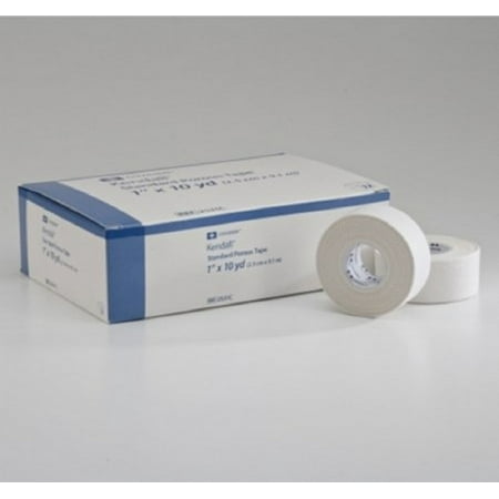 Kendall - Medical Tape Kendall - Porous Cloth 1 Inch X 10 Yard White NonSterile - 12/Box
