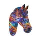 thumbnail image 5 of Escultura de pared de cabeza de caballo, arte de pared artístico colorido, decoración, estatua decorativa para Estilo B, 5 of 9